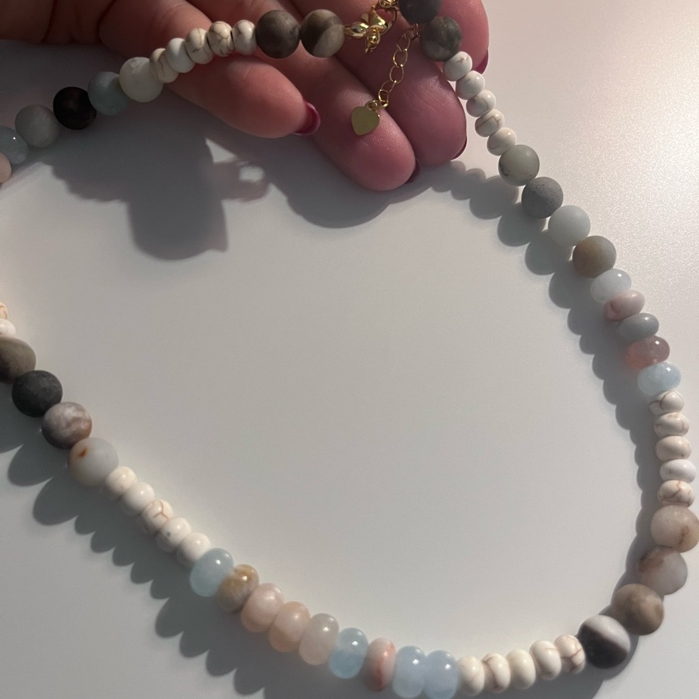 Gemstone necklace